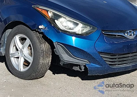 2016 Hyundai Elantra Se z USA, uszkodzony, nr VIN 5NPDH4AE7GH674638